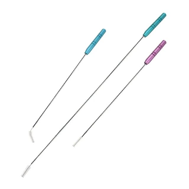 Escova de Limpeza Ultrafina para Cânulas de Lipoaspiração - Disponível em 195mm, 200mm e 370mm
