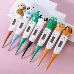 Termômetro eletrônico portátil dos desenhos animados, Produtos seguros de cabeça macia, Acessórios veterinários, Pet Medical Equipment, Suprimentos de ferramentas - Image 6