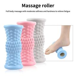 1 pçs cuidados de saúde rolo de massagem nos pés yoga pat pilates massageador bola ginásio exercício corpo perna massagem muscular relaxamento aliviar a dor - Image 1