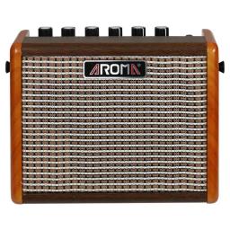 AROMA-Amplificador de guitarra acústica, USB recarregável, alto-falante Bluetooth, 15W, AG-15A - Image 2