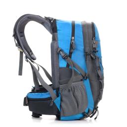 Mochila de caminhada, mochila de náilon impermeável, bolsa grande esportiva para homens e mulheres, bolsa de viagem para acampamento ao ar livre - Image 4