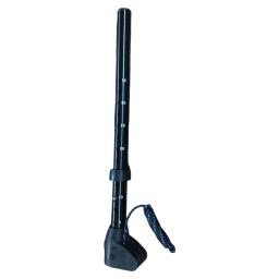 Extensão de alumínio Windsurf com colar deslizante e corda, liberação rápida, mastro magro, Windsurf ajustável, preto, 34cm - Image 3