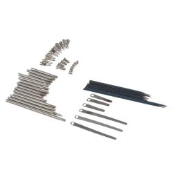 Ferramenta do reparo do clarinete, mola de aço, folha, chave, rolos, parafusos, agulha de palheta, 1 grupo - Image 2