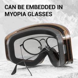 Kapvoe óculos de esqui fotocromáticos, lentes duplas, anti-neblina, uv400, esportes de inverno, snowboard, homens, mulheres, neve, novo - Image 6