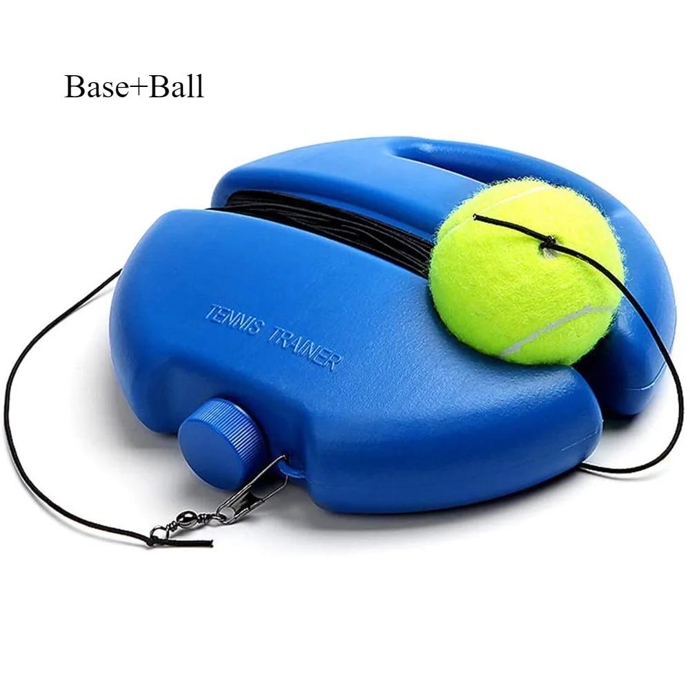 Tênis Base de ajuda de treinamento com corda elástica bola conjunto, Heavy Duty prática, Self-Duty Rebound treinador de tênis, parceiro Sparring dispositivo - Image 1