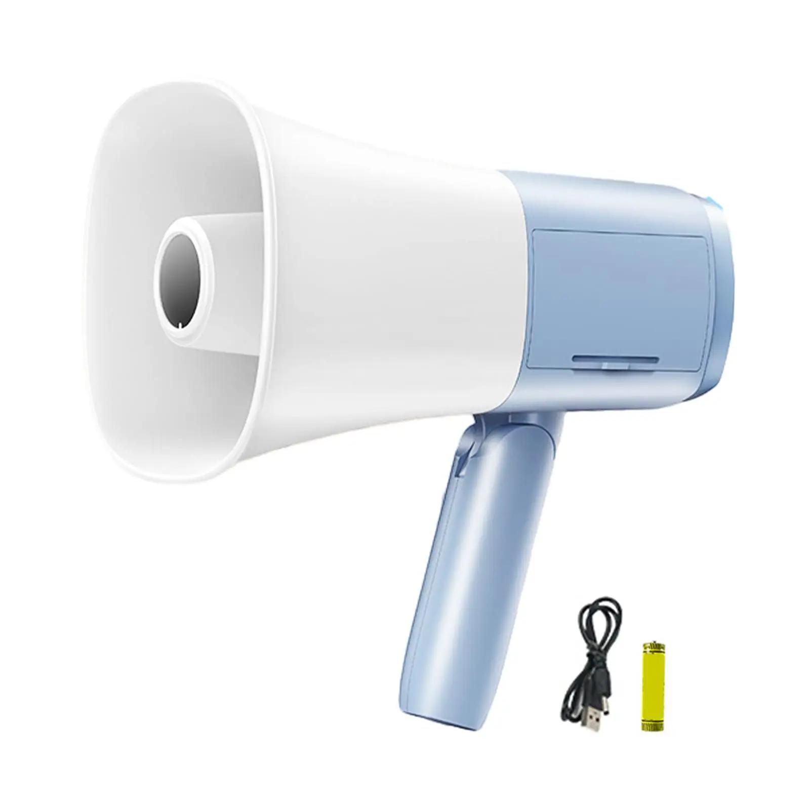 Alto-falante portátil megafone bullhorn, amigável, fãs de torcida, esportes ao ar livre, brocas seguras, venda, quantidade - Image 6