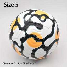 Oficial Match Football Ball, PU Soccer Ball, alta qualidade, treinamento Futebol, tamanho 5 - Image 6