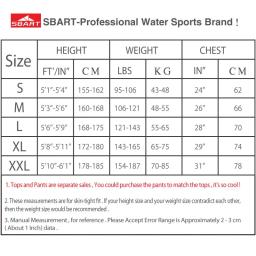 SBART-Top de neoprene manga comprida para mulheres, maiô elástico smoothskin, camisa de surf, jaqueta de mergulho, 2mm - Image 5