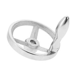 1pc alça giratória m6 m8 m10 m12 rosca de metal galvanizado volante curvo torneamento knob fresadora ferramentas torno moagem - Image 2