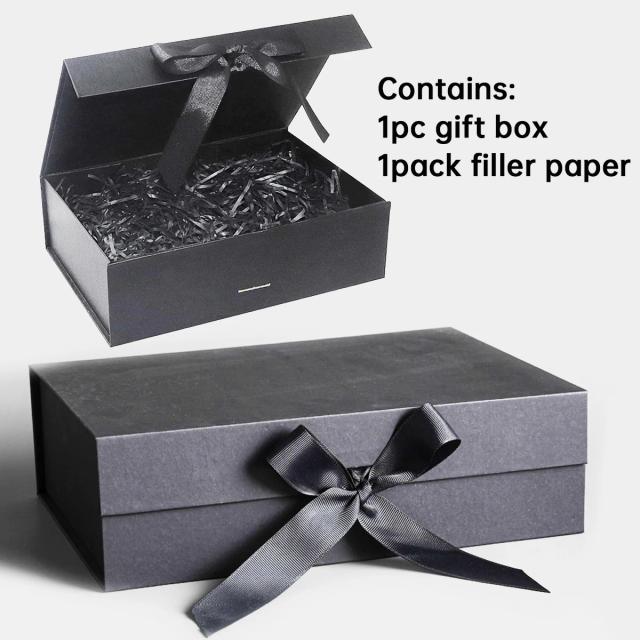 Caixa de Presente Magnética para Todas as Ocasiões - Aniversários, Festas e Natal, Dimensões 9x6.69x2.76
