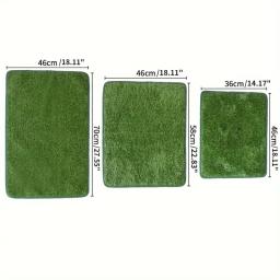 Reutilizável Artificial Grass Dog Toilet Mat, Pet Training Lawn Mat, Lavável gato e cão - Image 4
