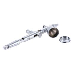 Nasedal NT-180 dupla-ação pistola 9cc gravidade feed airbrush kit conjunto para arte artesanato modelo corpo prego - Image 5