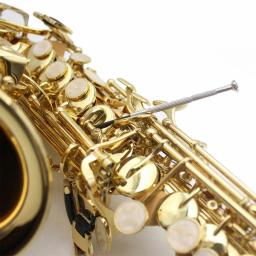 Saxofone flauta kit de limpeza escova de limpeza cotonete luvas e chave de fenda para sax reparação e limpeza kits de manutenção - Image 4