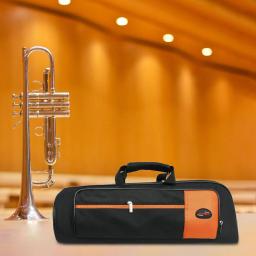Trompete Gig Bag com Alça de Ombro Ajustável, Caso Instrumento Musical, alça, Iniciantes Presente, Resistente À Água, Estojo de Transporte - Image 2