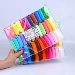 Ar seco plasticina modelagem argila para crianças, brinquedo educativo 5D, jogar massa, 36 cores, luz Playdough, slimes, polímero, crianças presente - Image 6