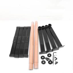 Barras Paralelas Para Treinamento De Peso, De Madeira, Aço, Push Up, Handstand, Rod Bracket Rack, Treinamento De Peso, Punho De Aperto, Ginásio Fitness, Equipamento De Exercício - Image 6