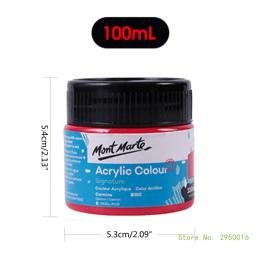 Impermeável tinta acrílica metálica, cores acrílicas para pintura em tela de tela pedra e artesanato, 3,38 oz 100ml - Image 3