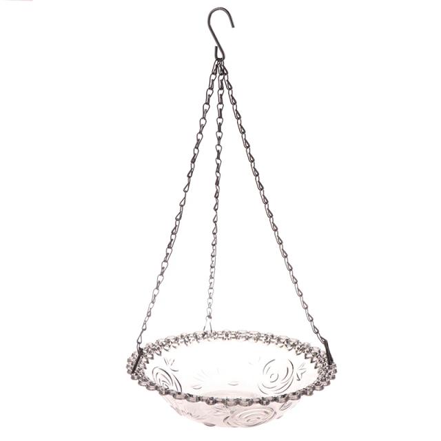 Alimentador de Pássaros em Forma de Flor para Jardim - Decoração Externa e Ferramenta de Alimentação de Beija-flor