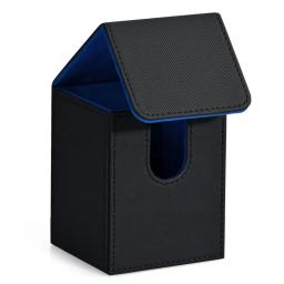 Caixa de baralho de cartas, caixa de armazenamento de cartões contém mais de 100 cartões de manga única, fecho magnético de couro PU para cartões mágicos cartões TCG - Image 2