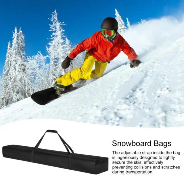 Bolsa Snowboard Impermeável Lona Resistente Equipamento de Esqui