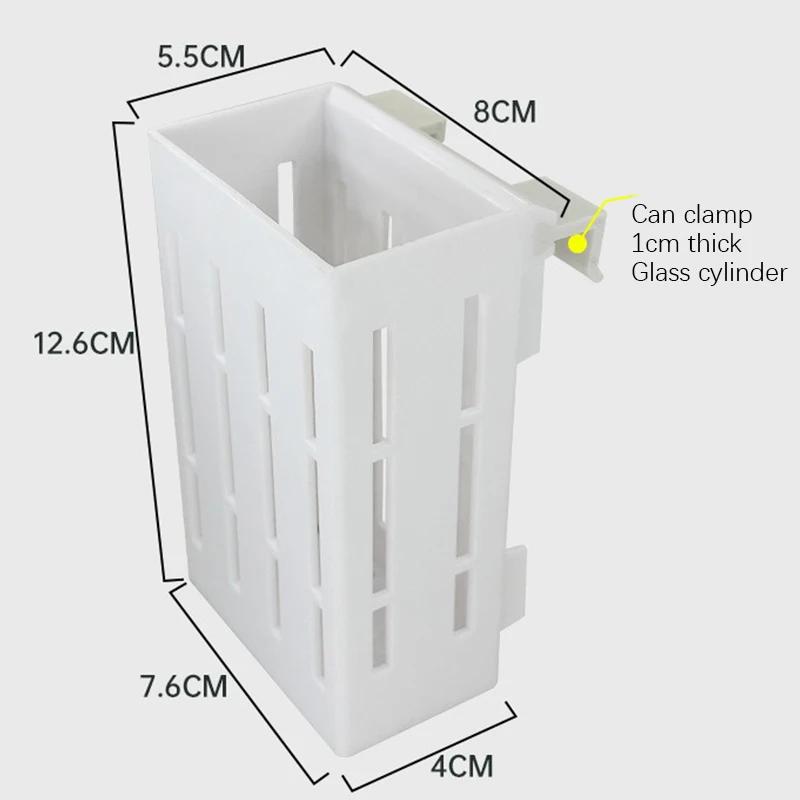 Parede montada planta aquática crescente cesta, suporte do tanque de peixes, aquário hidropônico Planta Copos, 1pc - Image 1