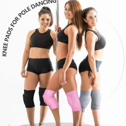 Dança Respirável Joelheiras, Proteção Fitness, Esportes Equipamento de Proteção, Antiderrapante, Anti-Colisão, Yoga, 1 Par - Image 6