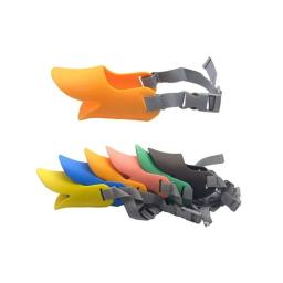 Silicone Duck Máscara Forma para Pet Dogs, Anti mordida, parar de latir, boca focinhos, Pet Acessórios, pequeno e grande cão - Image 5