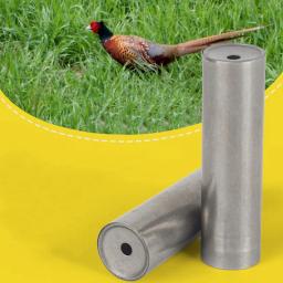 Aço ao ar livre Bird Shooting Apito, engrenagem caça feisão, caçador, chamadas - Image 1
