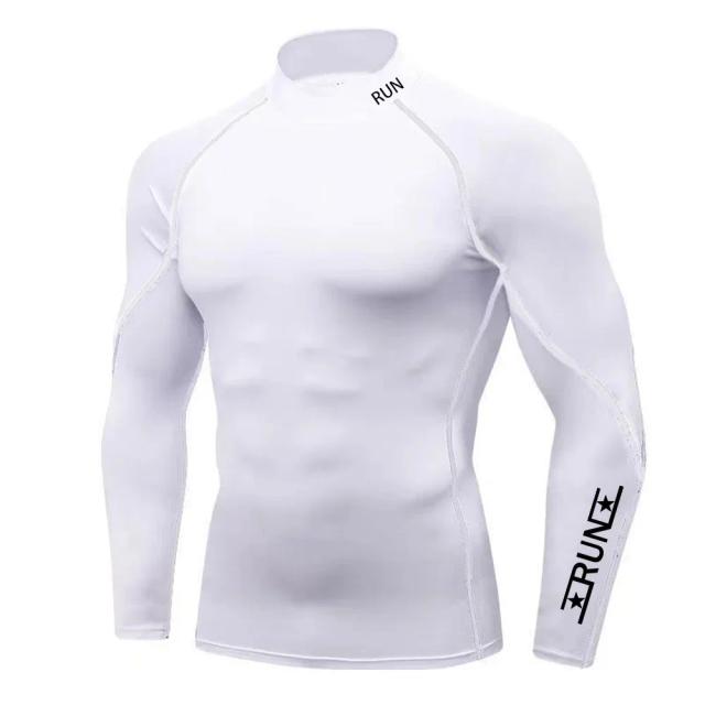Camiseta de Treinamento Masculina em Secagem Rápida para Musculação e Esportes