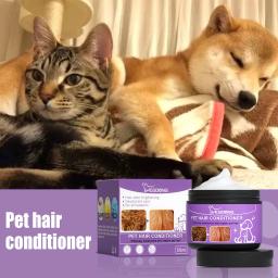 Creme hidratante macio para cães e gatos, removedor suave de óleo e nódulo para cães, produtos para animais, hidratante e cabelo matificado, 50ml - Image 6