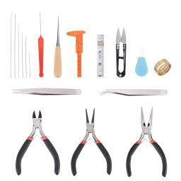 Kit De Ferramentas Para Fazer Jóias Com Zíper, Estojo De Armazenamento Para Artesanato E Reparação De Jóias, 19Pcs - Image 5