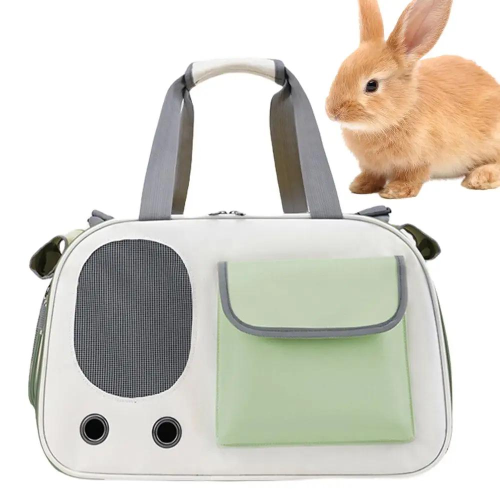 Bolsa de transporte portátil para cães de estimação Bolsa de ombro dobrável Bolsa ao ar livre Bolsa de transporte para cães pequenos e gatos - Image 1