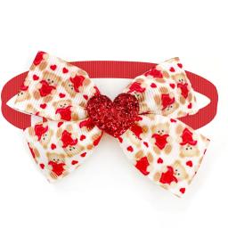 Laços ajustáveis para Pet, Holiday BowTie, Grooming Suprimentos para cães pequenos e gatos, Dia dos Namorados, 50 PCs, 100PCs - Image 4