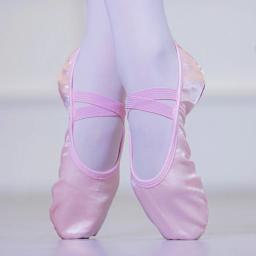 Meninas sapatos de balé crianças chinelos de dança profissional cetim sola macia ballet dança meninas feminino ballet yoga ginásio sapatos de dança - Image 4