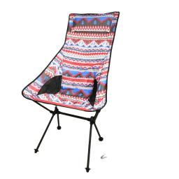 Cadeira de acampamento dobrável portátil longo lazer voltar praia jardim cadeira liga - Image 5