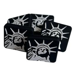 Almofada do choque da raquete do tênis do silicone, absorção de choque, amortecedor, antivibração, personalidade - Image 1