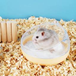Caixa De Banho De Areia De Animais Pequenos, Banheiro De Gaiola, Casa De Hamster, Ratos, Coelho, Animais De Estimação - Image 2