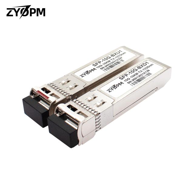 Transceptor 10G SFP+ BIDI 10-100Km 1270nm/1330nm para Cisco, Ubiquiti, Mikrotik, D-Link