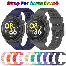 Pulseira de Silicone Original para COROS Pace 3, Pulseira SmartWatch, Pulseira COROS Pace3 Strap, Acessórios Esportivos, Cinto - Image 1
