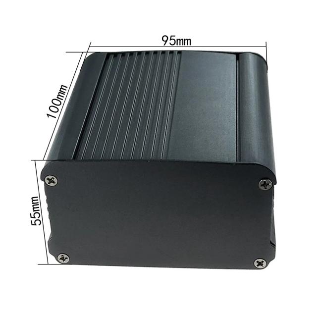 Caixa de Alumínio Separada para Projeto Eletrônico DIY - Ideal para Placas PCB 95x55x100mm