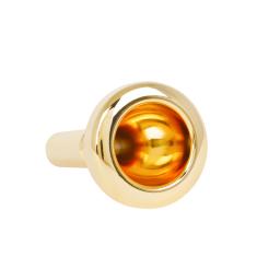 Profissional Grande Trombone Tenor Latão Dourado e Prata Bocal, Grande Boca de Chifre, Acessórios para Instrumentos Musicais, 12.7mm, 5G - Image 3