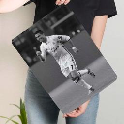 Ronaldo-Sinal de Flandres Preto e Branco, Decoração de Cartaz Esportivo, Placa De Metal, Wall Art, Itens Retros, Home Decor - Image 3