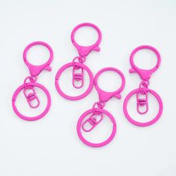 Ganchos de fecho lagosta coloridos, fechos banhados a metal para fazer jóias diy, chaveiro de cachorro, acessórios de pulseira - Image 3