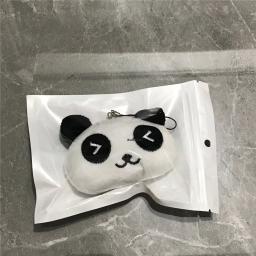 6 projetos, brinquedos do luxuoso-boneca enchida do brinquedo do luxuoso do panda, brinquedos do luxuoso animal do urso da corrente chave - Image 2