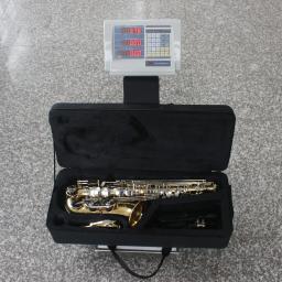 SLADE-Saxofone Alto com Case, Profissional Sax Eb, E Corpo Latão Plano, Instrumento de Sopros, Reed, Sax Peças e Acessórios - Image 6