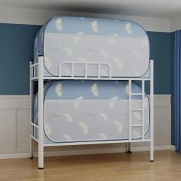 Mosquiteiro Yurt para Dormitório, Canopy de cama dobrável, Rede anti-mosquito para casa e exterior, beliche superior e inferior, instalação gratuita - Image 3