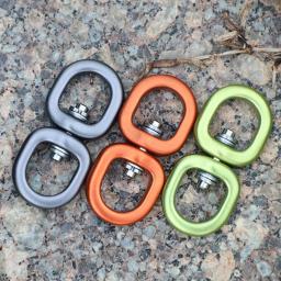 1PC Carabiner Profissional Alumínio Segurança Master Lock C Rotating Ring Montanhismo Protective Equipment Acessórios ao ar livre - Image 1