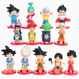 Dragon ball super filho goku vegeta broly buu figura de ação dragon ball figura conjunto anime estatuetas ultra instinto modelo presentes brinquedos - Image 5