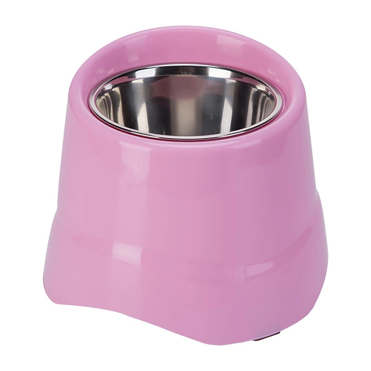 Tigela de comida de aço inoxidável de topo alto, tigela de cachorro de pés altos, pequena e média, adequada para animais altos, 1pc - Image 1