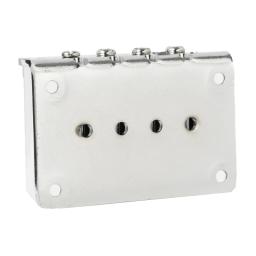 Peça substituição da ponte guitarra 4 cordas com chave para guitarra elétrica Cigarbox - Image 5